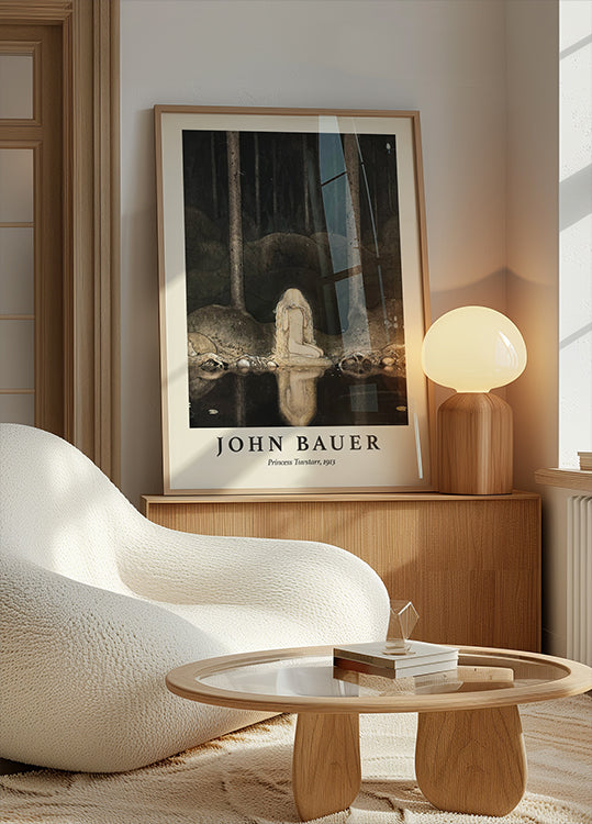 Princess Tuvstarr by John Bauer Plakat - Posterbox.dk