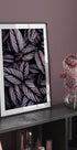 Purple Leaves Plakat - Posterbox.dk