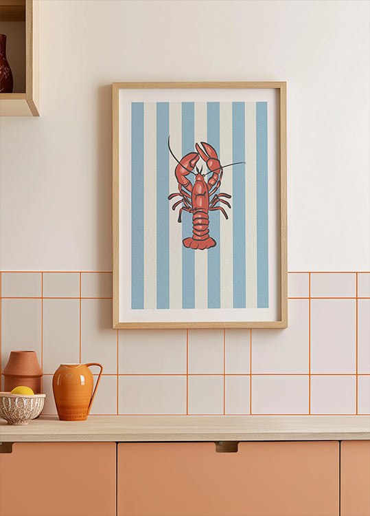 Red Lobster Plakat - Posterbox.dk