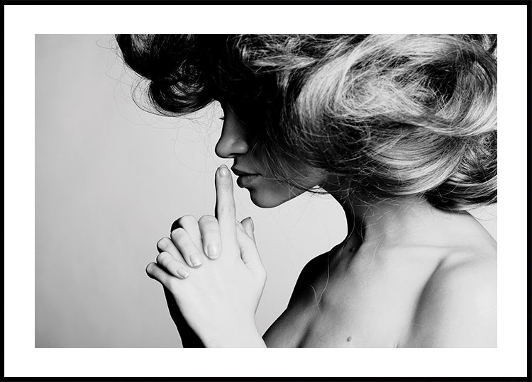 Reflections in Black and White Plakat - Posterbox.dk