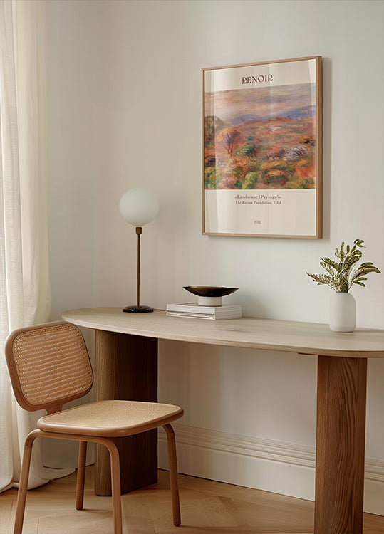 Renoir Landscape, Paysage Plakat - Posterbox.dk
