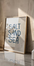 Salt Sand Sea Plakat - Posterbox.dk