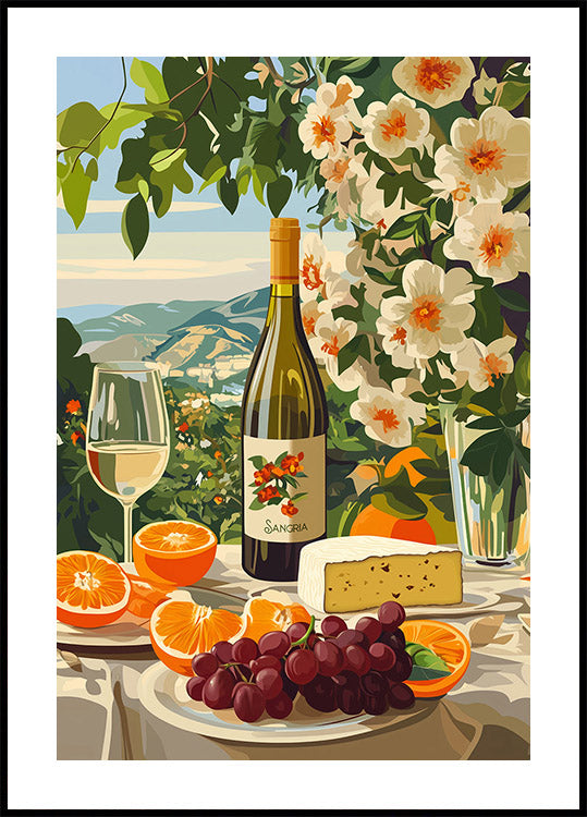 Sangria & Citrus Garden Dream Plakat - Posterbox.dk