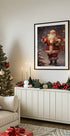 Santa Claus with Gifts Plakat - Posterbox.dk