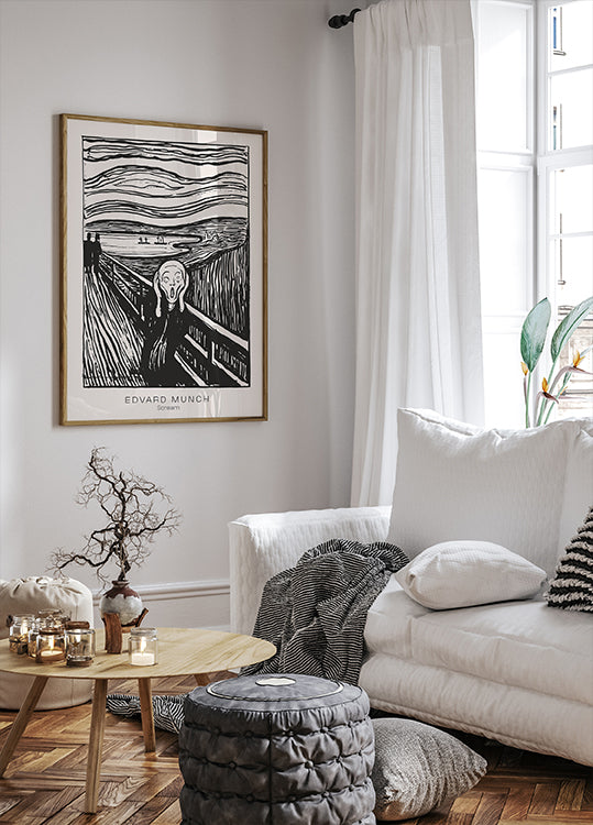 Scream, Edvard Munch Plakat - Posterbox.dk