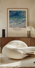 Seascape, Impressionist Ocean, Renoir Coastal Waves Plakat - Posterbox.dk