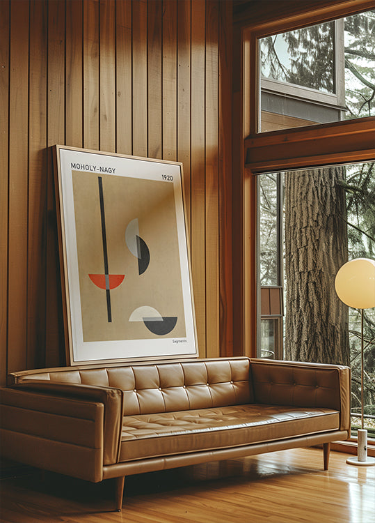 Segments Bauhaus abstract, Moholy-Nagy, 1920 Pakat - Posterbox.dk