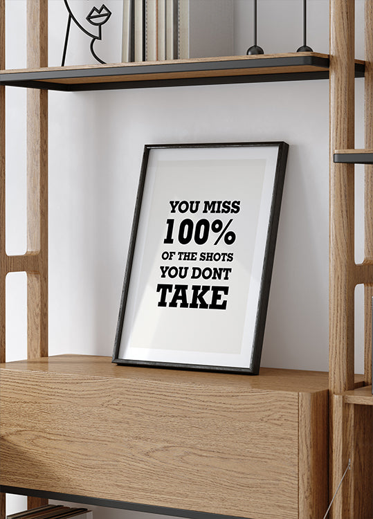 Shoot to Score Plakat - Posterbox.dk