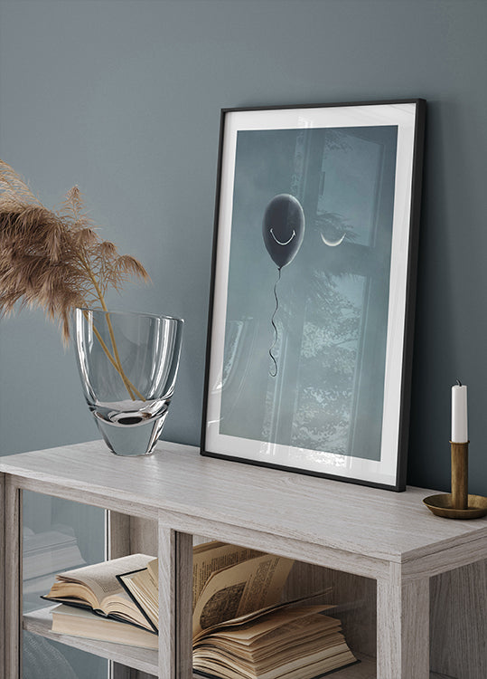 Smiling Balloon Plakat - Posterbox.dk