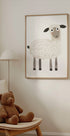 Smiling Sheep Plakat - Posterbox.dk