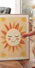 Smiling Sun Illustration Plakat - Posterbox.dk
