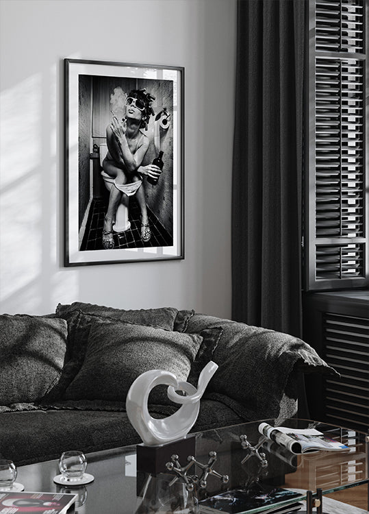 Smoking in Style Plakat - Posterbox.dk