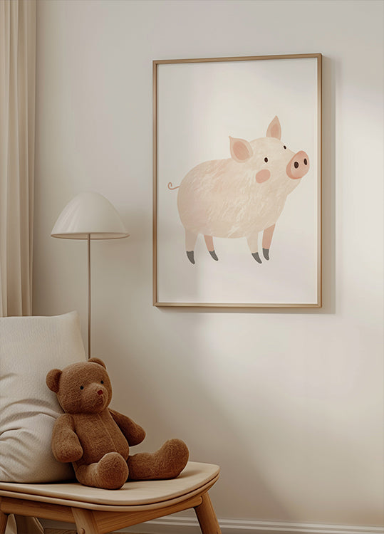 Soft Pig Plakat - Posterbox.dk