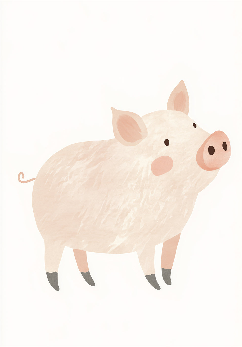 Soft Pig Plakat - Posterbox.dk
