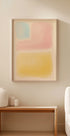 Soft Watercolor Shapes Plakat - Posterbox