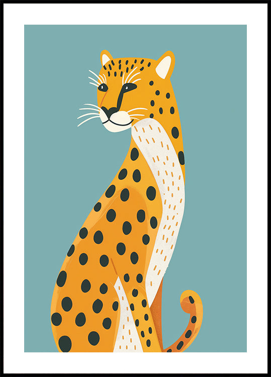 Spotted Cat Plakat - Posterbox.dk