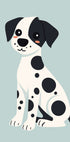 Spotted Puppy Plakat - Posterbox.dk