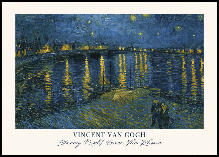 Starry Night Over The Rhône by Vincent van Gogh Plakat - Posterbox.dk