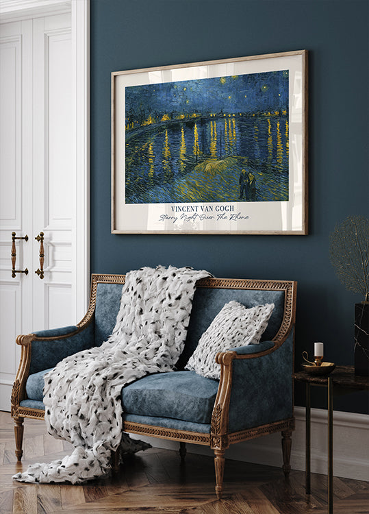 Starry Night Over The Rhône by Vincent van Gogh Plakat - Posterbox.dk