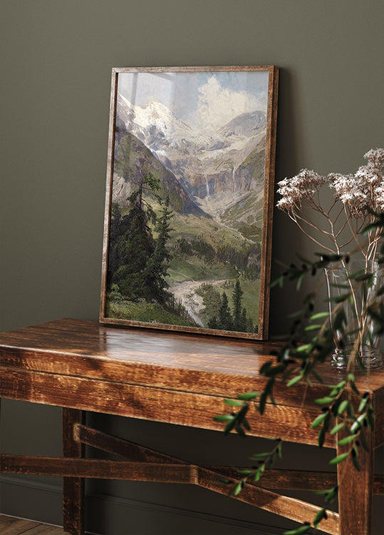 Summer in the Mountains by Konrad Petrides Plakat - Posterbox.dk