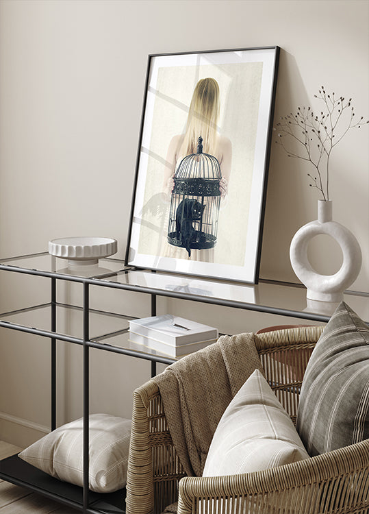 The Bad Black Cat Plakat - Posterbox.dk