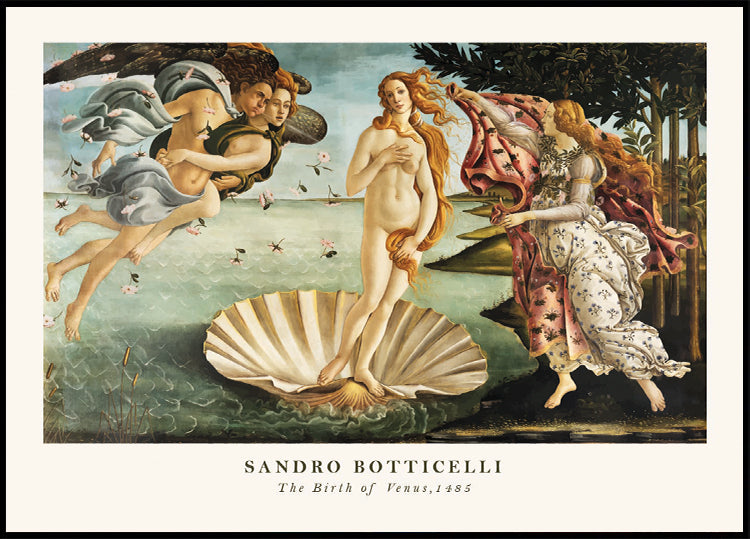 The Birth of Venus Plakat - Posterbox.dk