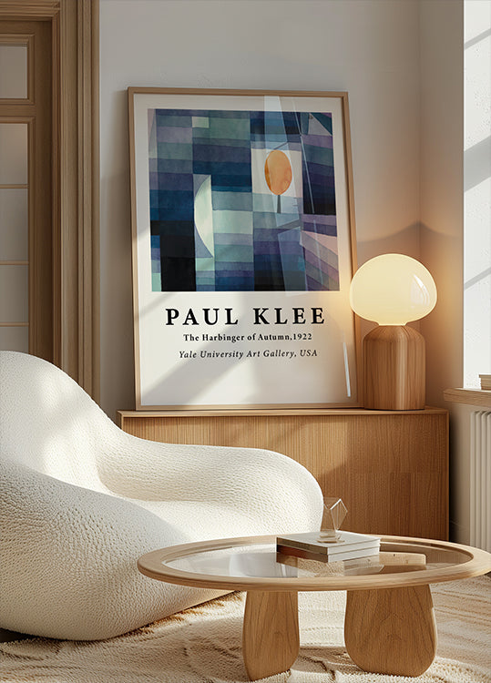 The Harbinger of Autumn, geometric tree abstract Plakat - Posterbox.dk