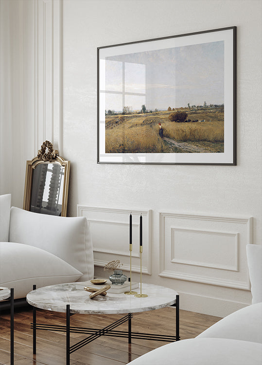 The Harvest by Charles-François Daubigny Plakat - Posterbox.dk