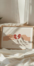The Missing Piece of Us, Two halves of a Heart Personalized Plakat - Posterbox.dk