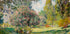 The Parc Monceau Landscape By Claude Monet (1867) Plakat - Posterbox.dk