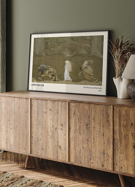 The Princess and the Trolls Plakat - Posterbox.dk