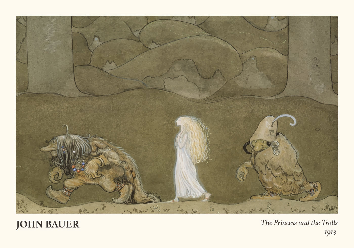 The Princess and the Trolls Plakat - Posterbox.dk