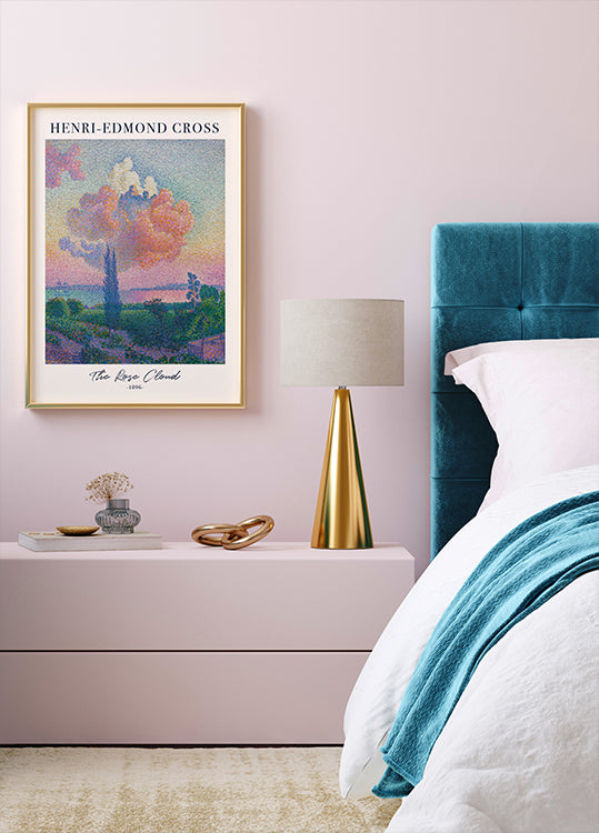 The Rose Cloud by Henri-Edmond Cross Plakat - Posterbox.dk