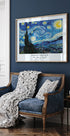 The Starry Night by Vincent van Gogh Plakat - Posterbox.dk