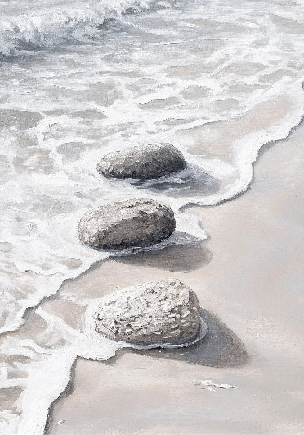 Tide and Stone Plakat - Posterbox.dk