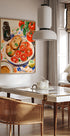 Tomatoes and Toast, Mediterranean kitchen Plakat - Posterbox.dk