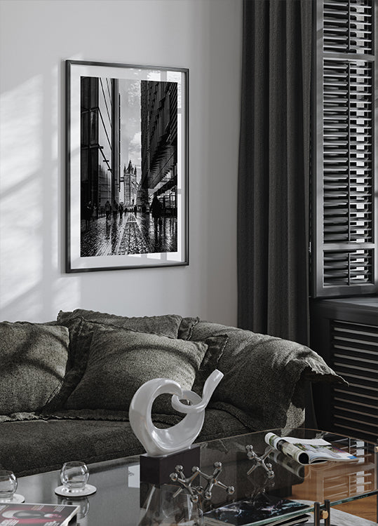 Tower Bridge Urban Perspective Plakat - Posterbox.dk