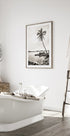Tropical Palm on Beach Plakat - Posterbox.dk