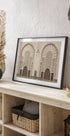 Twin Doors of Hassan II Mosque, Casablanca Plakat - Posterbox.dk