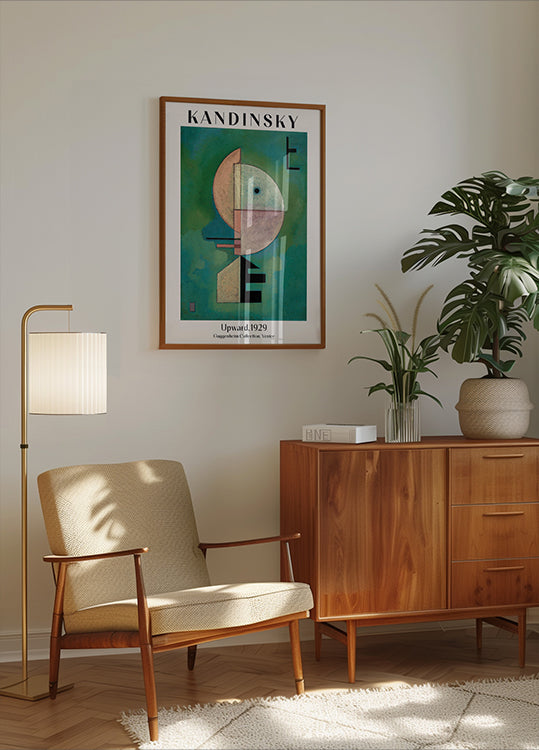Upward, 1929, Wassily Kandinsky Plakat - Posterbox.dk