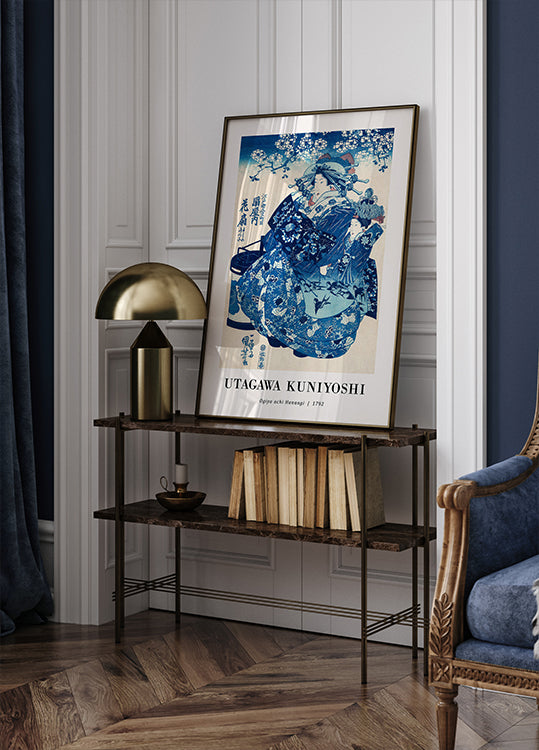 Utagawa Kuniyoshi - Ogiya Uchi Hanaogi Plakat - Posterbox.dk