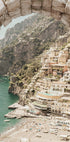 View of Amalfi Coast, Mediterranean Village Plakat - Posterbox.dk
