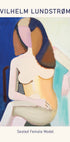 Vilhelm Lundstrøm, Seated Female Model Plakat - Posterbox.dk