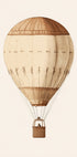 Vintage Air Balloon, Sepia Travel Adventure Plakat - Posterbox.dk