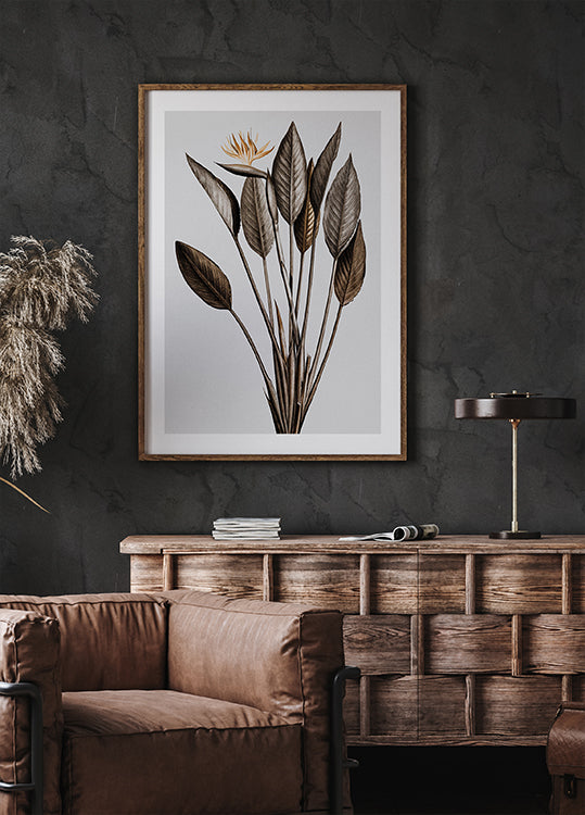 Vintage Bird of Paradise Plakat - Posterbox.dk