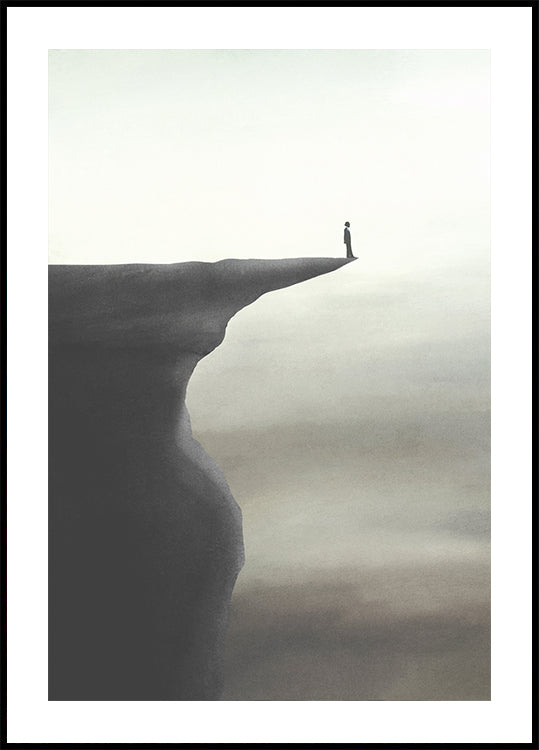 Walking on the Edge Plakat - Posterbox.dk