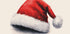 Watercolor Santa Hat Plakat - Posterbox.dk