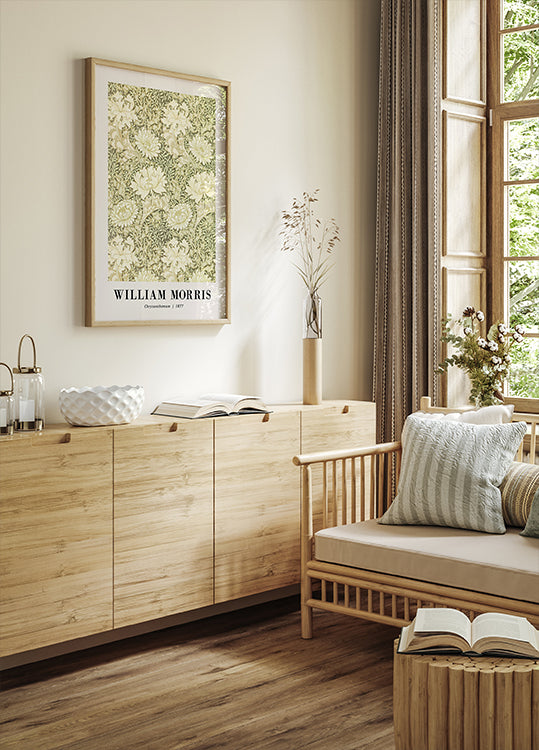 William Morris Chrysanthemum 1877 Plakat - Posterbox.dk