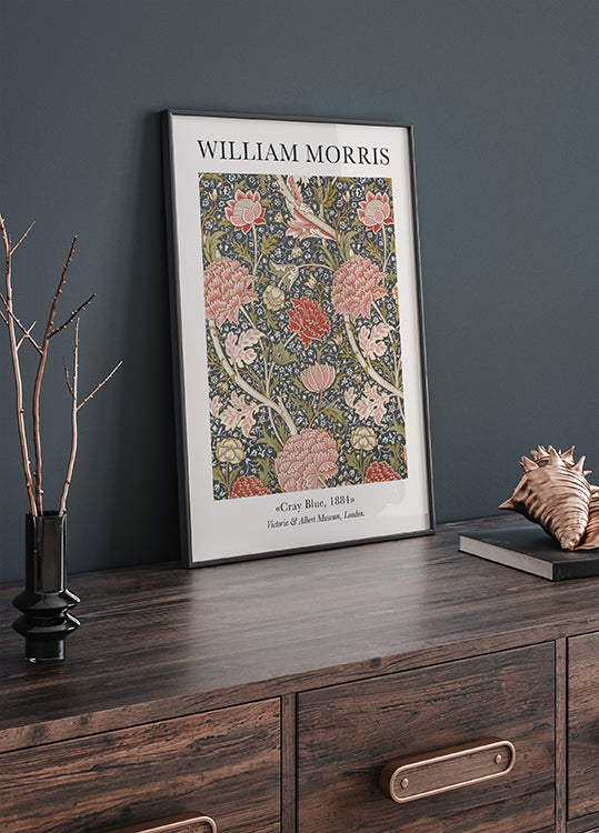 William Morris Cray Blue Plakat - Posterbox.dk