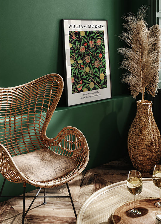 William Morris Fruit Pattern Plakat - Posterbox.dk